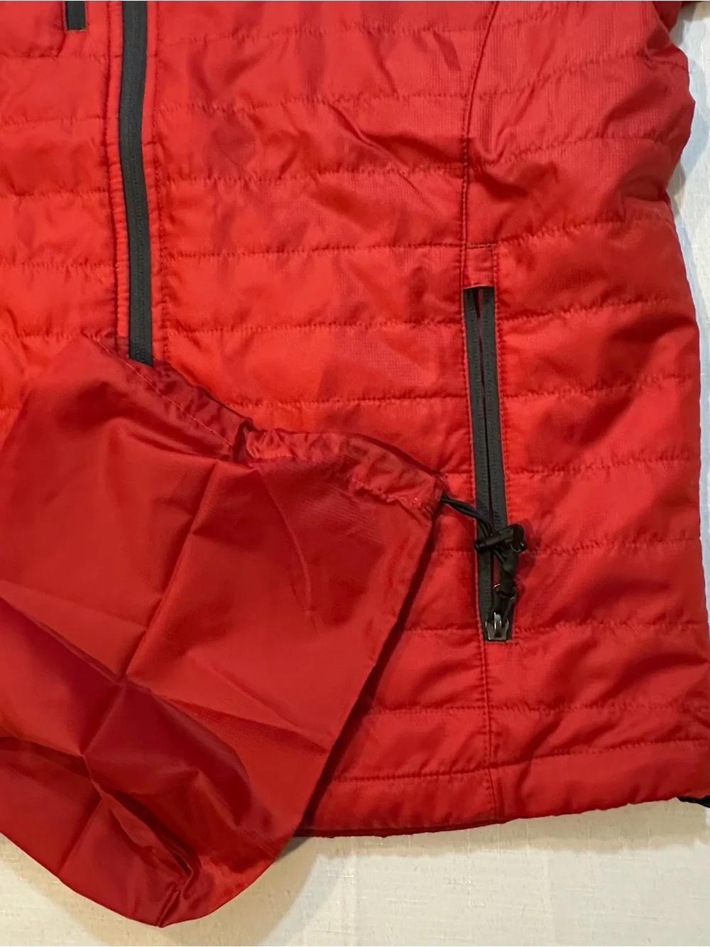 Port Authority Special Olympics Quilted Jacket Red Medium